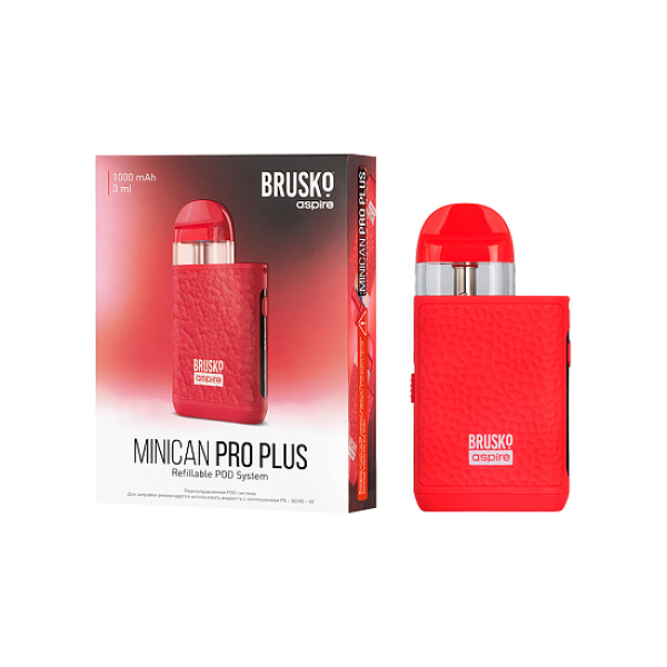 POD-система Brusko Minican Pro Plus Красный в Донецке