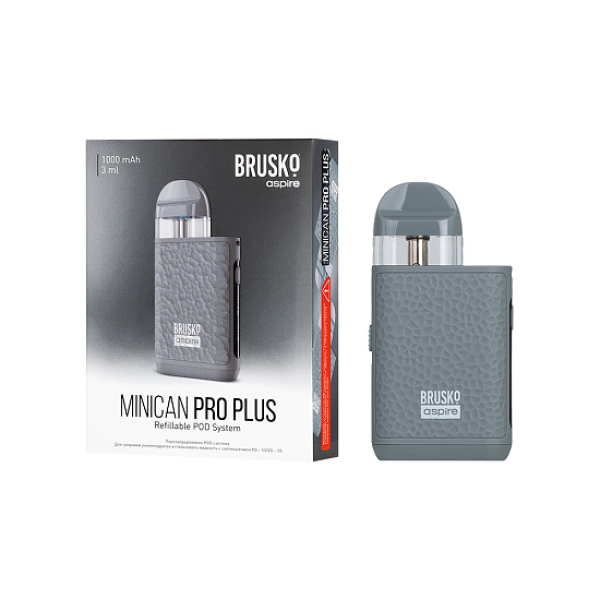 POD-система Brusko Minican Pro Plus серый в Донецке