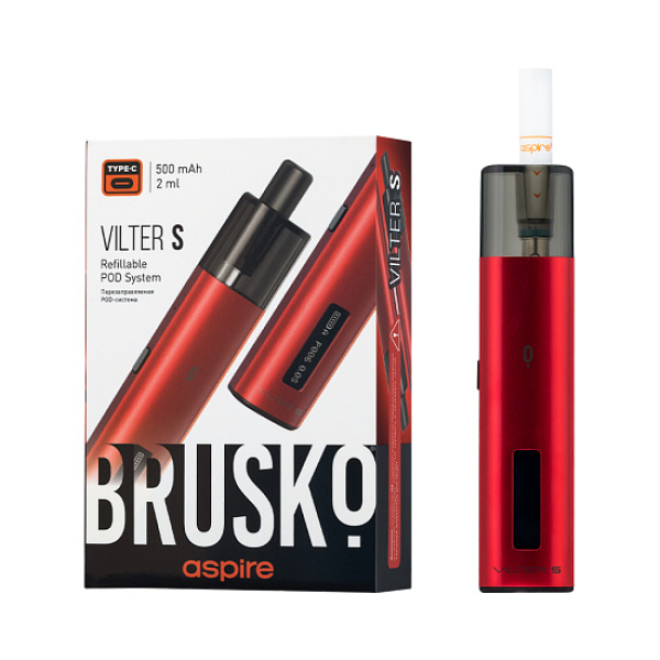 POD-система Brusko Vilter S Красный в Донецке