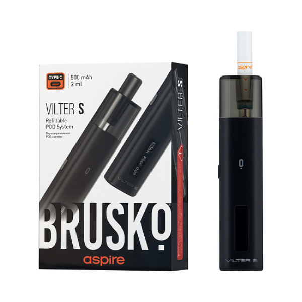 POD-система Brusko Vilter S Черный в Донецке