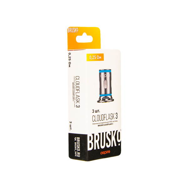 Испаритель Brusko Cloudflask 3 0.25 Ом 3 шт в Донецке
