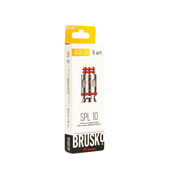 Испаритель Brusko Feelin Spl10 0.3 Ом 5 шт в Донецке