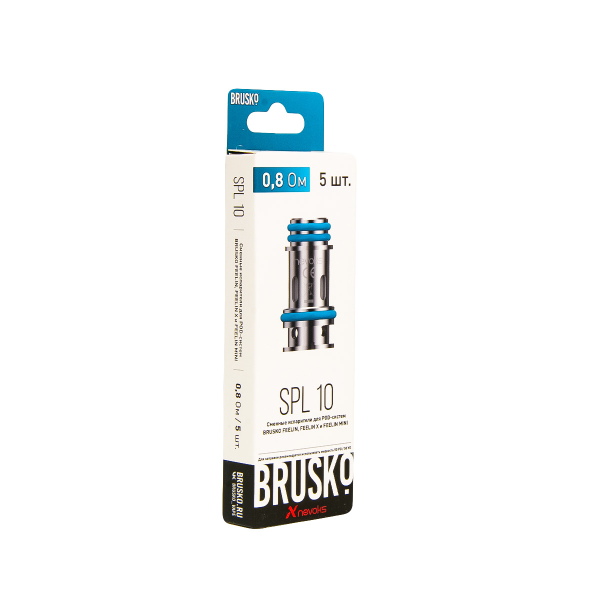 Испаритель Brusko Feelin Spl10 0.8 Ом 5 шт в Донецке