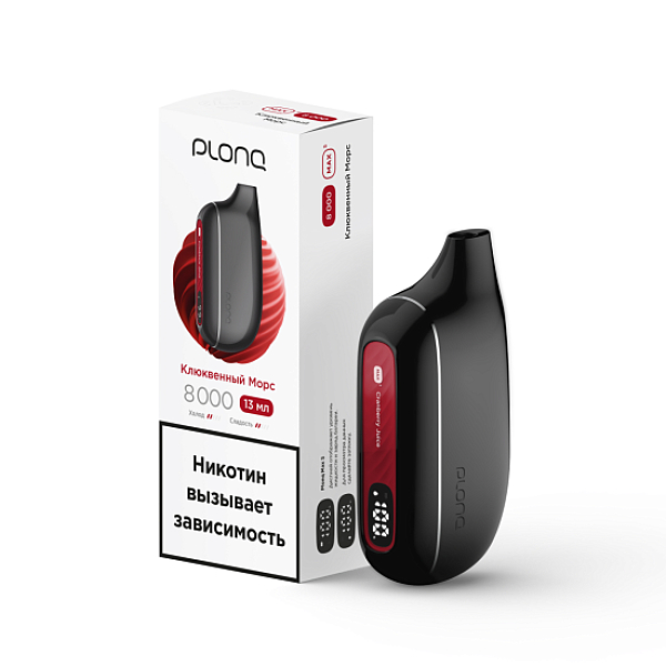 Электронка Plonq Max S 8000 Клюквенный Морс в Донецке