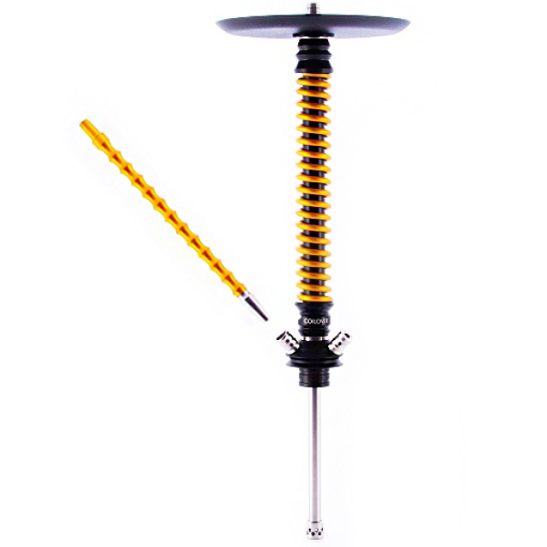 Кальян Mamay Customs V3  Coilovers Черный Gold Anod в Донецке