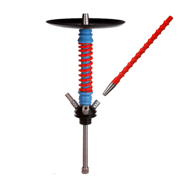 Кальян Mamay Customs V3  Coilovers Mini Голубой Красный в Донецке