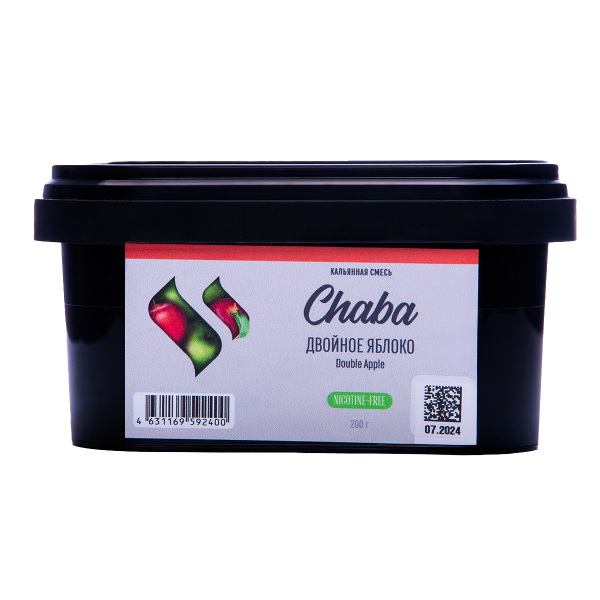 Бестабачная смесь Chaba Двойное Яблоко 200 грамм в Донецке