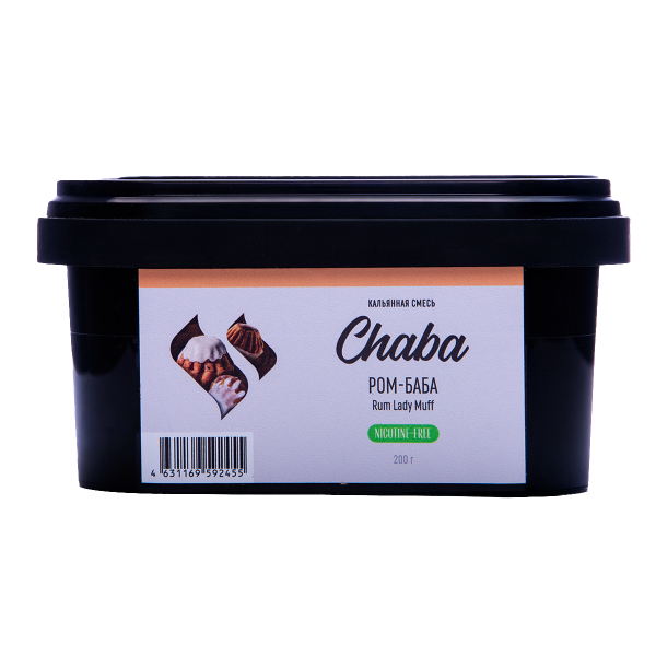 Бестабачная смесь Chaba Ром Баба 200 грамм в Донецке