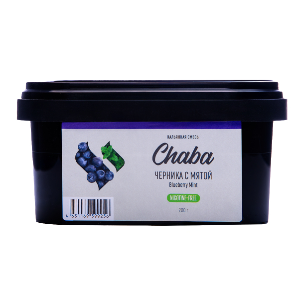 Бестабачная смесь Chaba Черника С Мятой 200 грамм в Донецке