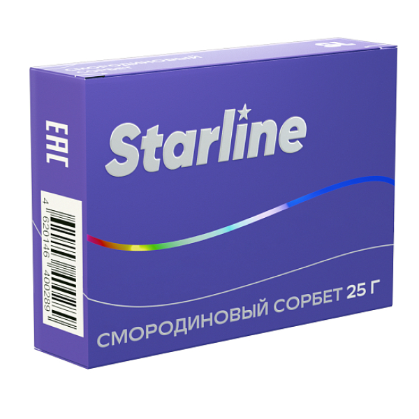 Табак Starline Смородиновый Сорбет 25 грамм в Донецке