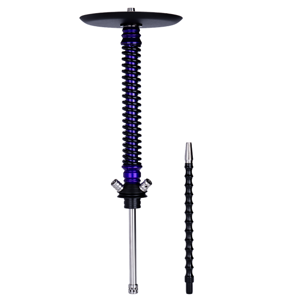 Кальян Mamay Customs Coilovers Фиолетовый Лак Черный в Донецке