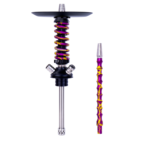Кальян Mamay Customs Coilover Micro Пурпурно Золотой Сплеш в Донецке