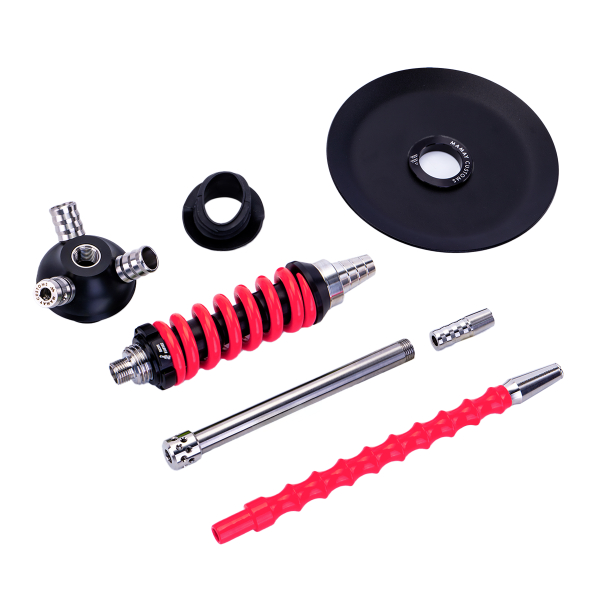 Кальян Mamay Customs Coilover Micro Чёрно Розовый в Донецке