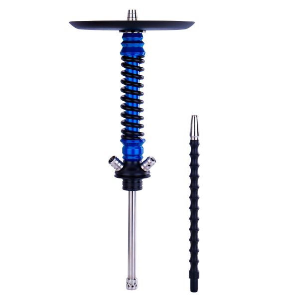 Кальян Mamay Customs Coilovers Mini Голубой Лак Черный в Донецке