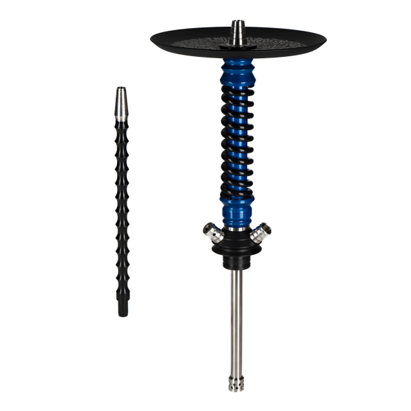 Кальян Mamay Customs Coilovers Mini Голубой Лак Черный Грав. Калиграфия в Донецке