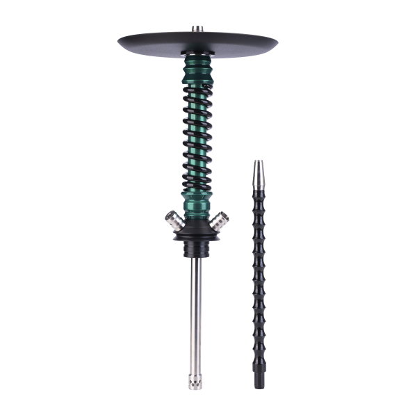 Кальян Mamay Customs Coilovers Mini Зелёный Лак Чёрный   Гр. Кубы в Донецке