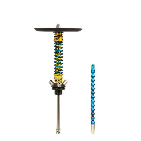 Кальян Mamay Customs Coilovers Mini Золотой Сплеш Голубой Сплеш в Донецке