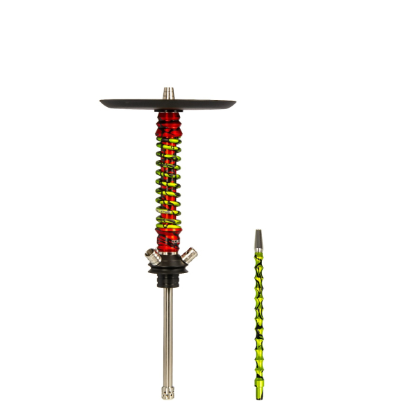 Кальян Mamay Customs Coilovers Mini Красный Сплеш Салатовый Сплеш в Донецке