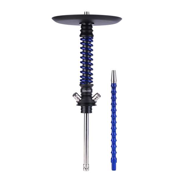 Кальян Mamay Customs Coilovers Mini Чёрно Синий Лак в Донецке