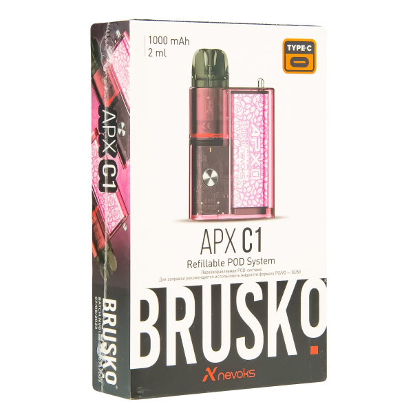 POD-система Brusko Apx C1 Коралловый Цветок в Донецке