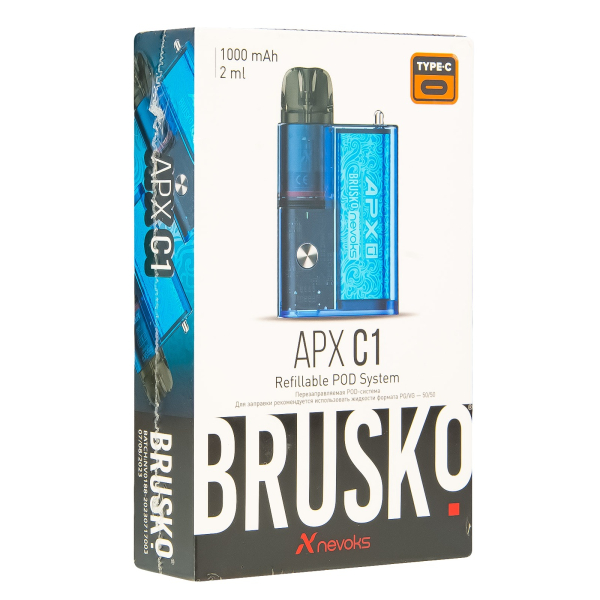POD-система Brusko Apx C1 Лазурная Волна в Донецке