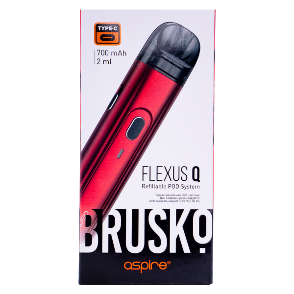 POD-система Brusko Flexus Q Красный в Донецке