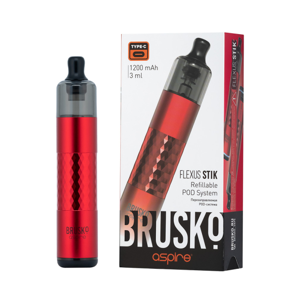 POD-система Brusko Flexus Stik Красный в Донецке