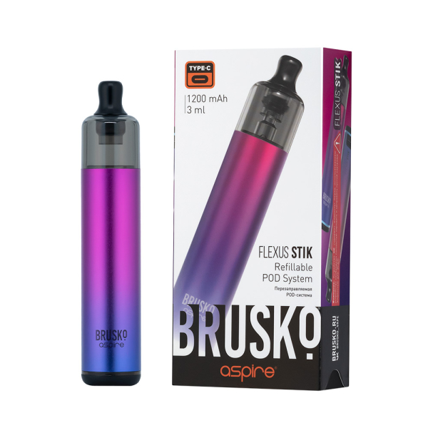 POD-система Brusko Flexus Stik Фуксия в Донецке