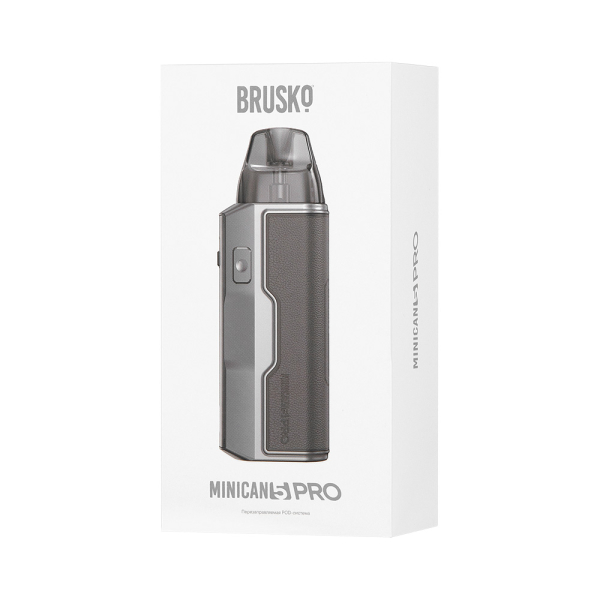 POD-система Brusko Minican 5 Pro Серый Металлик в Донецке