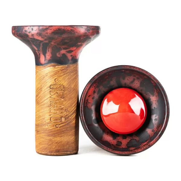 Чаша Облако Flow Red On Black Red Marble в Донецке