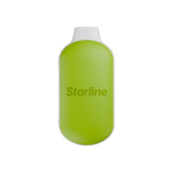 Электронка Starline Midi Зеленое Яблоко  7000 затяжек в Донецке