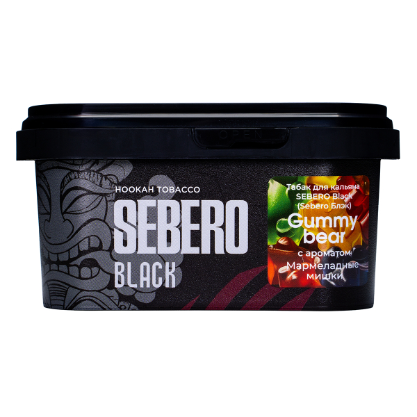 Табак Sebero Black Gummy Bear 200 грамм в Донецке