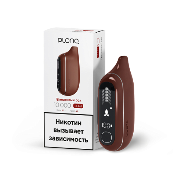 Электронка Plonq Max Pro   Гранатовый Сок 10000 затяжек в Донецке
