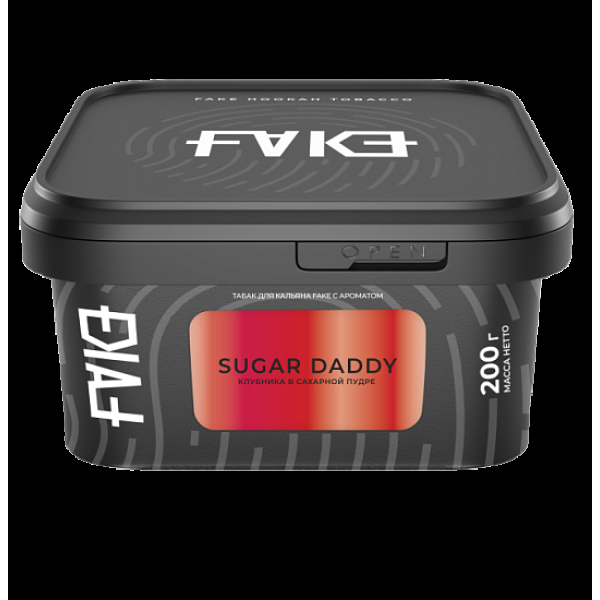 Табак Fake Sugar Daddy Клубника В Сахарной Пудре 200 грамм в Донецке