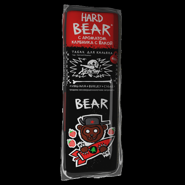 Табак Хулиган Hard Bear Клубника С Елкой 200 грамм в Донецке
