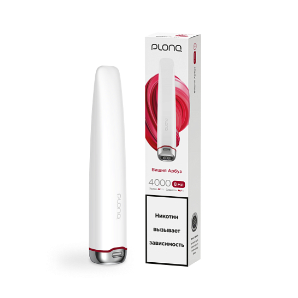 Электронка Plonq Plus Pro Вишня Арбуз 4000 затяжек в Донецке