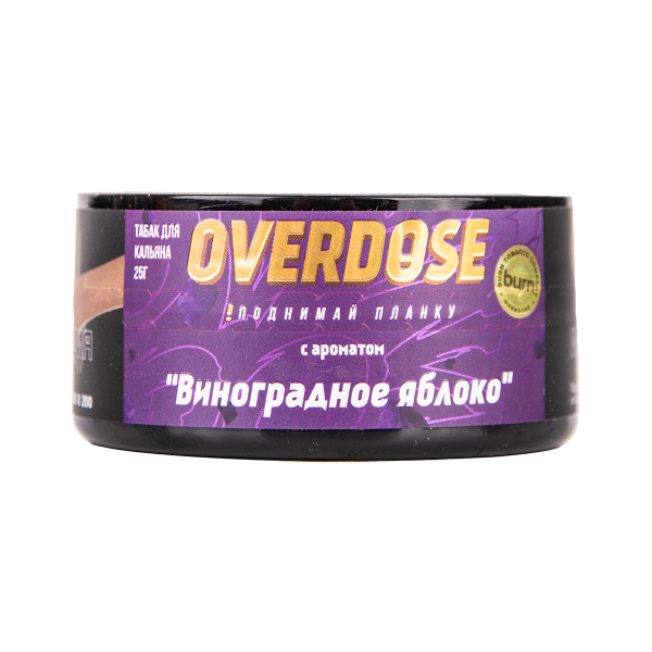 Табак Overdose Grapple 100 грамм в Донецке