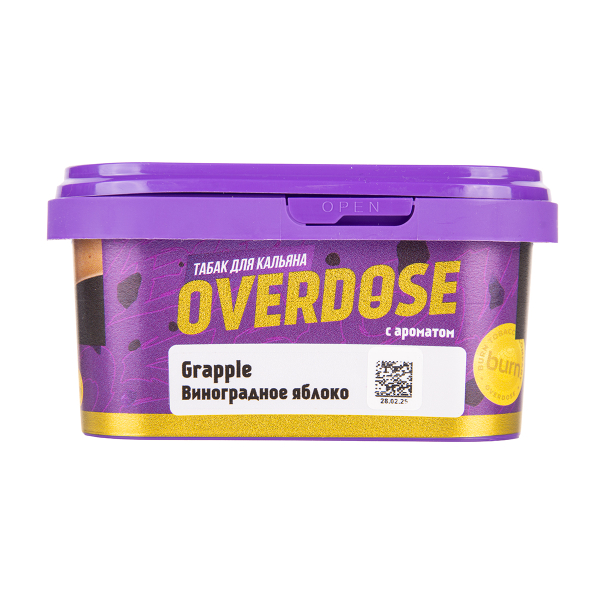 Табак Overdose Grapple 200 грамм в Донецке