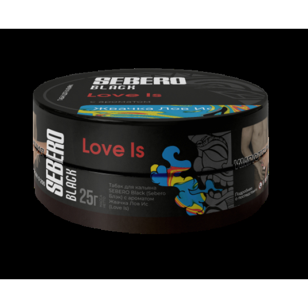 Табак Sebero Black Black Love Is 25 грамм в Донецке