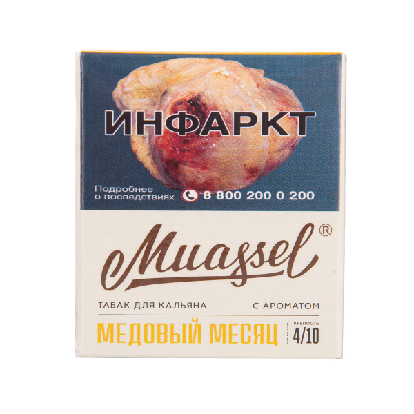 Табак Muassel Medium Медовый Месяц 40 грамм в Донецке