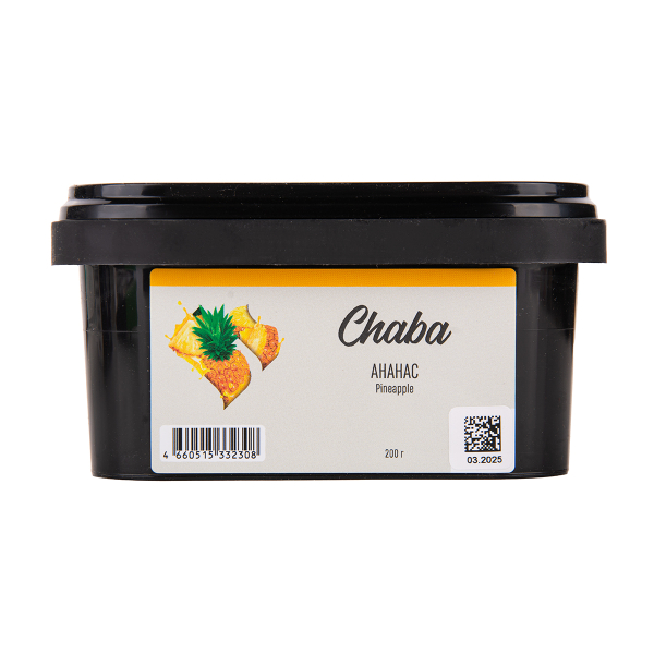 Безникотиновая смесь Chaba Pineapple Nicotine Free 200 грамм в Донецке