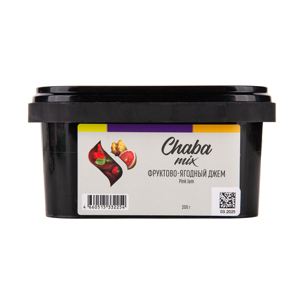 Безникотиновая смесь Chaba Pink Jam Nicotine Free 200 грамм в Донецке