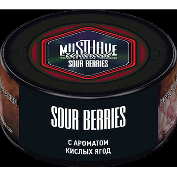 Табак Must have Sour Berries 25 грамм в Донецке