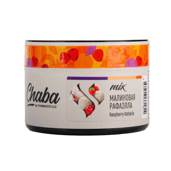 Бестабачная смесь Chaba Mix Raspberry Rafaella Nicotine Free 50 грамм в Донецке