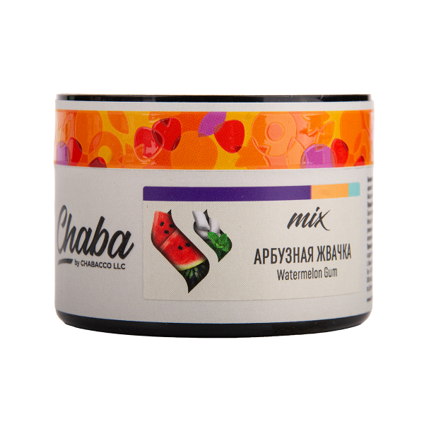 Бестабачная смесь Chaba Mix Watermelon Gum Nicotine Free 50 грамм в Донецке