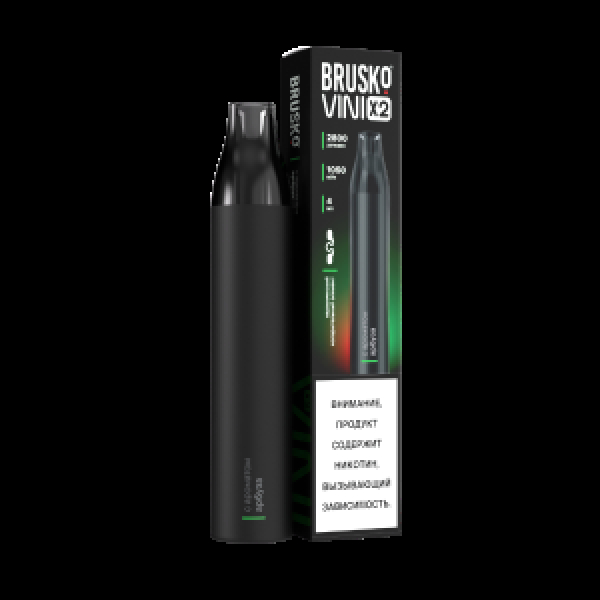 Электронка Brusko Vini X2 Арбуз 2800 затяжек в Донецке