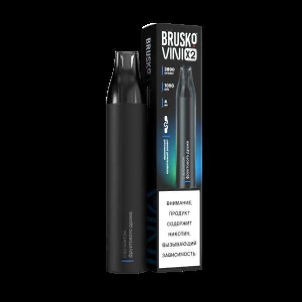 Электронка Brusko Vini X2 Фруктовое Драже 2800 затяжек в Донецке