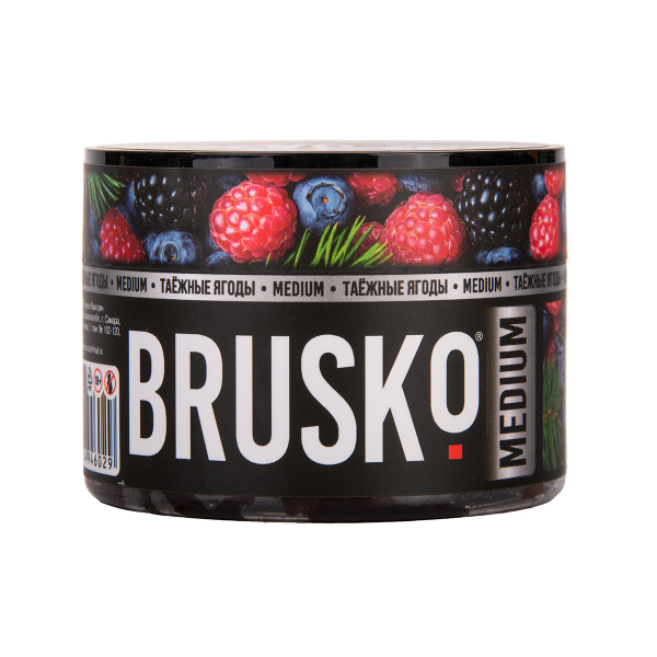 Бестабачная смесь Brusko Zero Таёжные Ягоды 50 грамм в Донецке