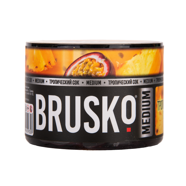 Бестабачная смесь Brusko Zero Тропический Сок 50 грамм в Донецке