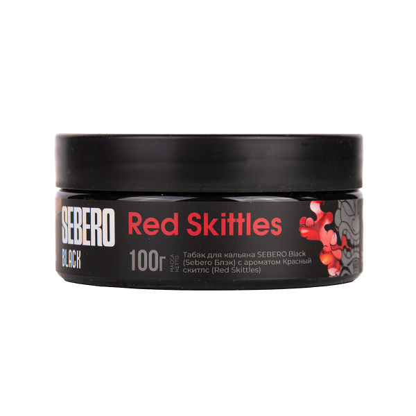 Табак Sebero Black Red Skittles 100 грамм в Донецке